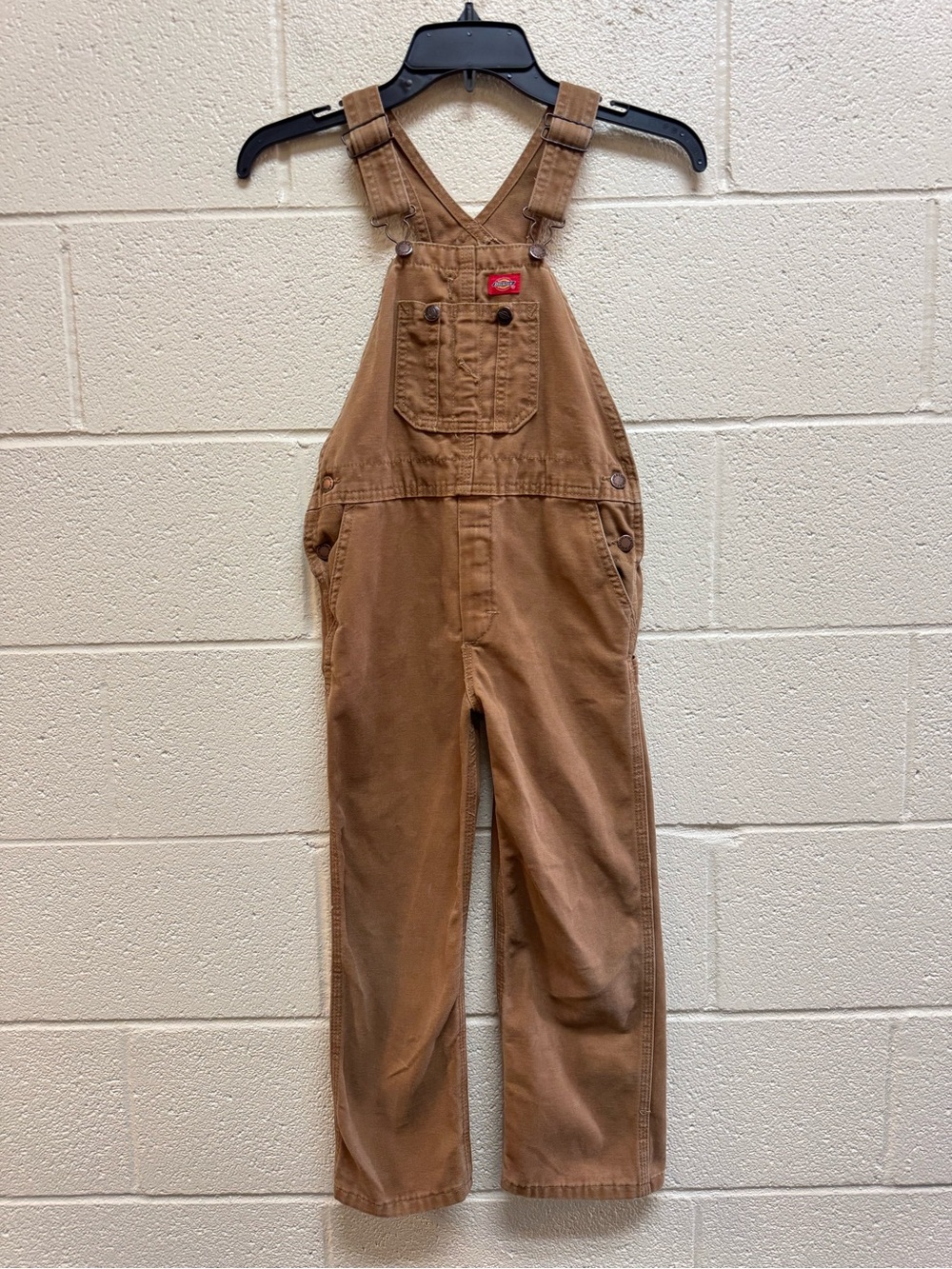 Dickies Brown Kids Overalls